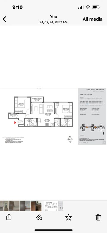 2 BHK Apartment For Sale in Godrej Ananda, Bagaluru 