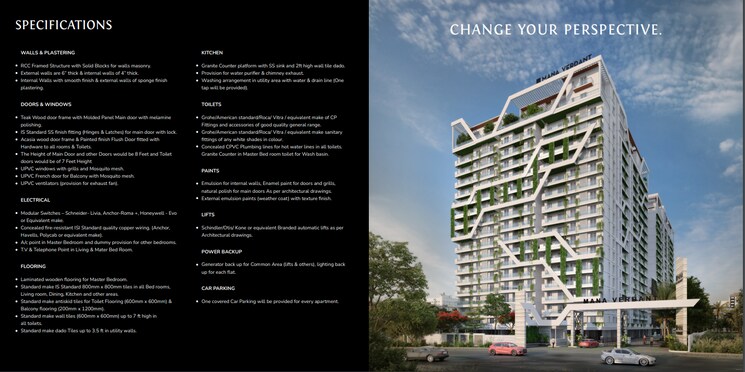 Exterior View, mana-verdant 2 Bedroom 1237 Sq.Ft. Apartment In Jakkuru Bangalore 7811360