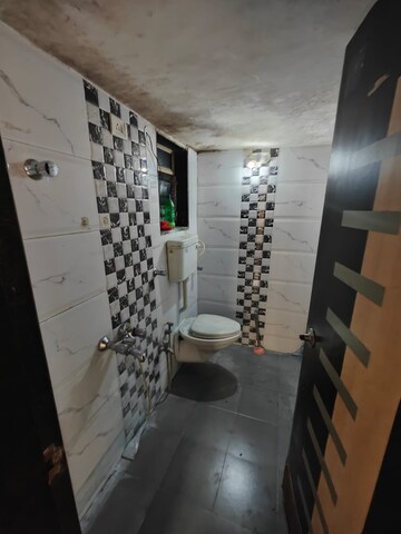 Bathroom in 1 BHK Apartment at Sahakar Heights, Mira Road – for Sale