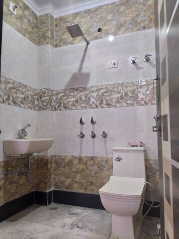 Attached Bathroom in 3 BHK Apartment at Govindpuri – for Sale