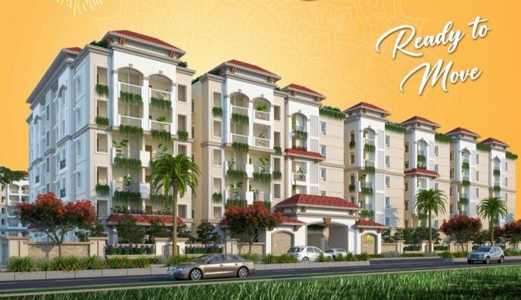 Exterior View, modi-elegance 3 Bedroom 1224 Sq.Ft. Apartment In Kukatpally Hyderabad 7811504