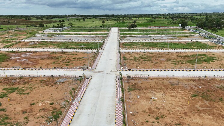 Exterior View, akshita-e-city-enclave  200 Sq.Yd. Plot In Maheshwaram Hyderabad 7811521