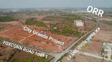  Plot – Exterior View View at Akshita E City Enclave, Maheshwaram - for Sale