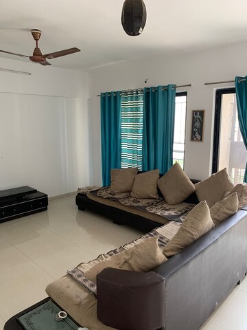 Living Room in 3 BHK Apartment at Felicita Baner, Baner – for Rent