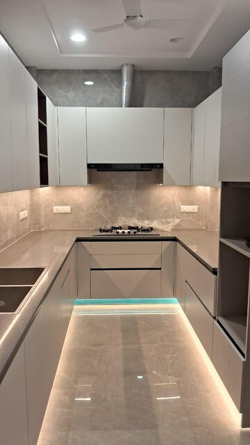 Kitchen in 3 BHK Builder Floor at Jangpura – for Sale