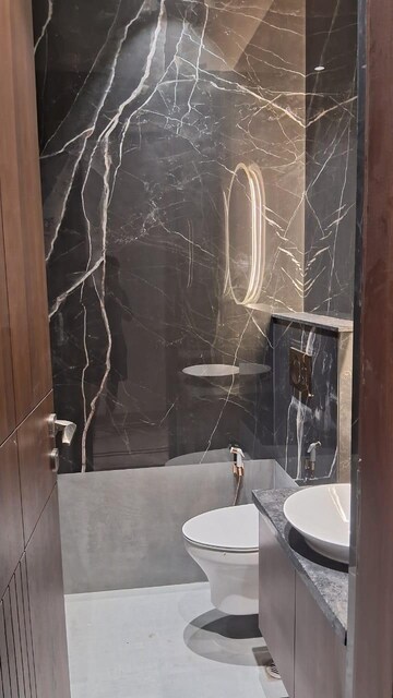 Bathroom in 3 BHK Builder Floor at Jangpura – for Sale
