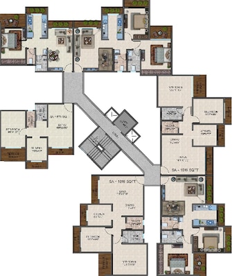 2 BHK Apartment For Resale in Shubham Jijai Complex Taloja Navi Mumbai  7811686