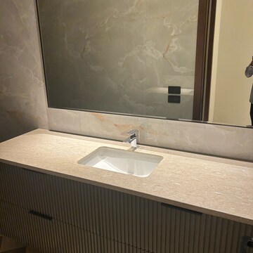Bathroom in 4 BHK Builder Floor at Panchsheel Park – for Sale