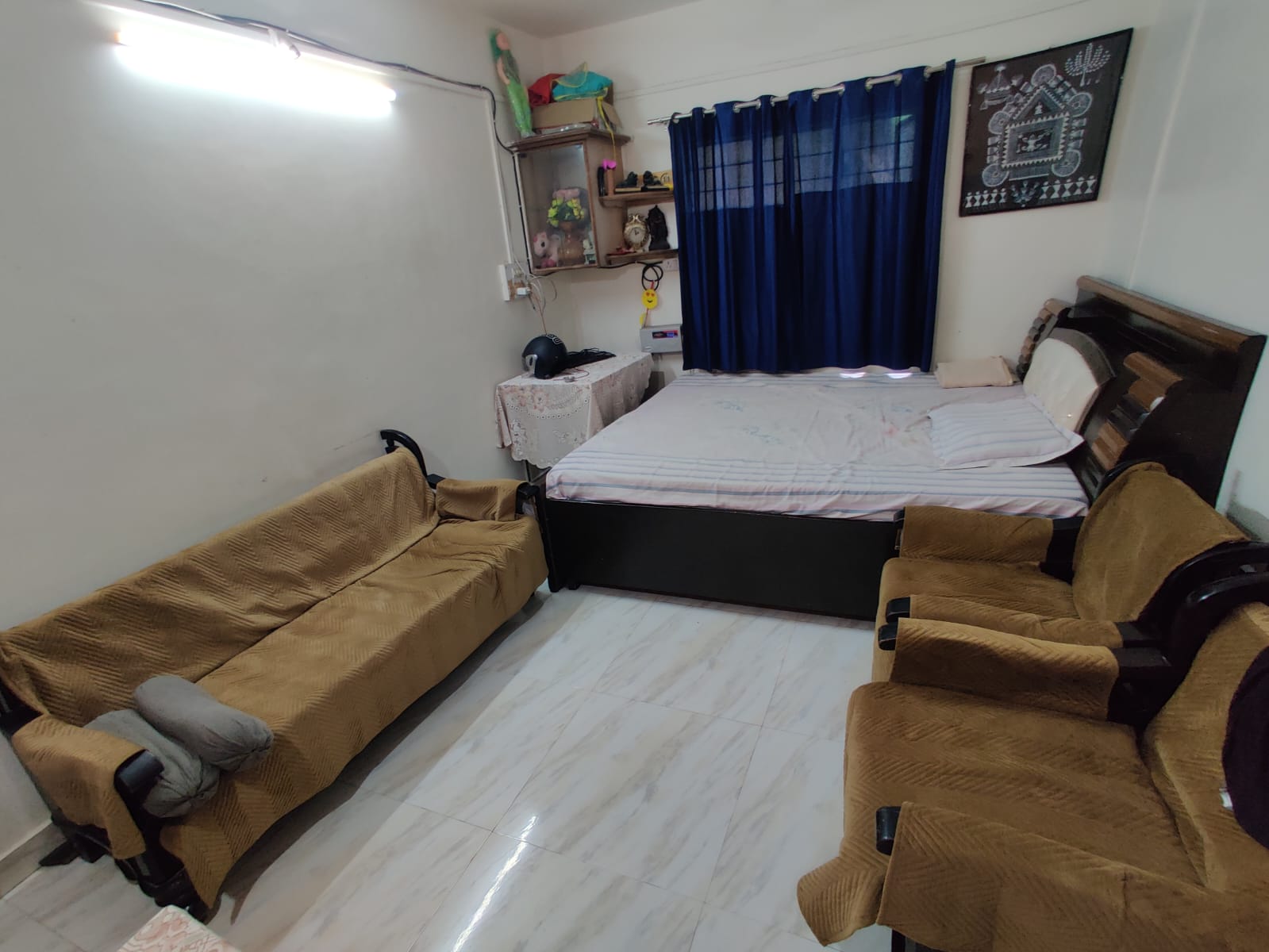 2 BHK Apartment For Rent in Shri Balaji Nirjara Park Rahatani Pune  7812064