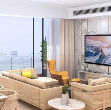 Team Area in 4 BHK Apartment at Raheja Imperia, Empire Mill – for Sale