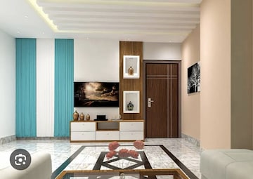 Living Room in 3 BHK Apartment at RG Luxury Homes, Sector 16b Greater Noida – for Sale