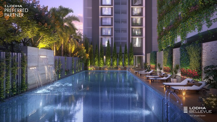 Swimming Pool, lodha-mahalaxmi-bellevue 4 Bedroom 2400 Sq.Ft. Builder Floor In Mahalaxmi Mumbai 7812402