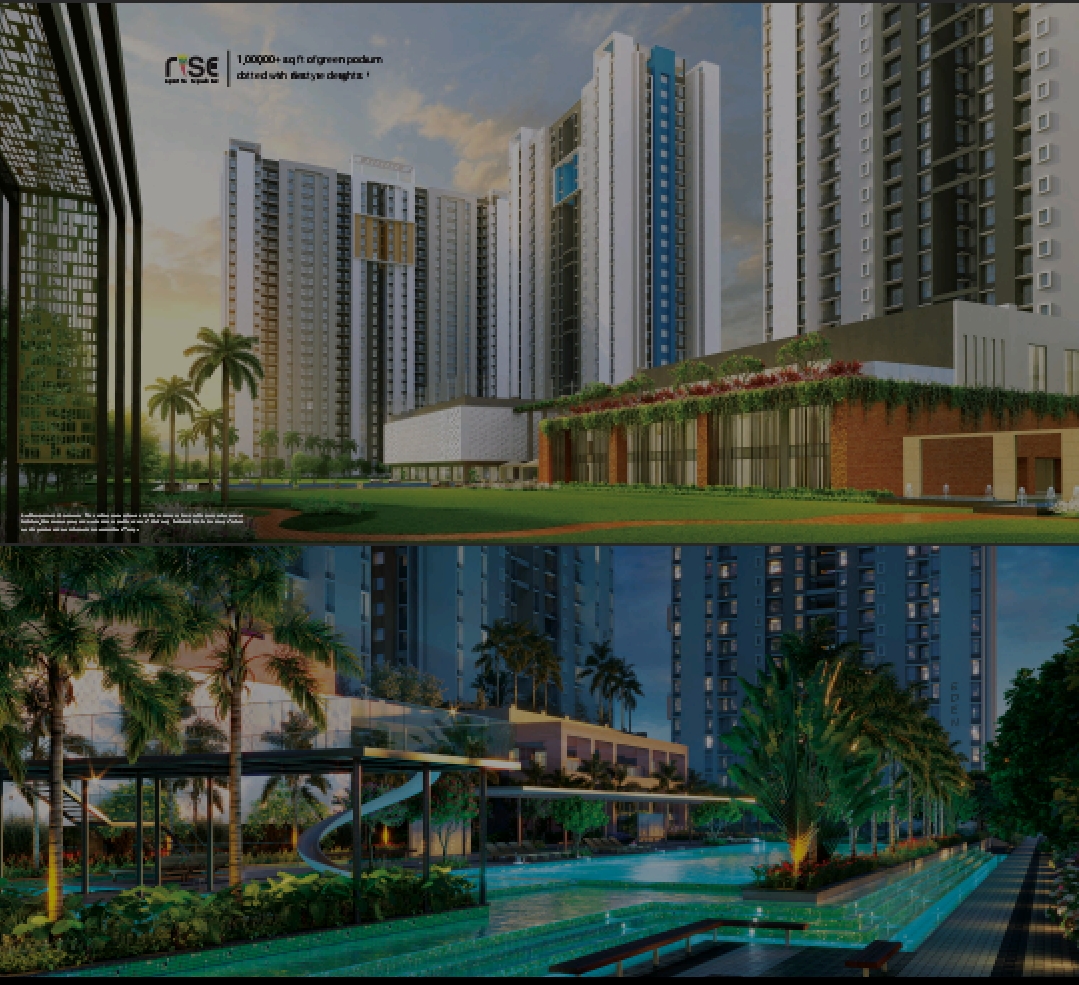 3 BHK Apartment For Sale in Merlin Rise