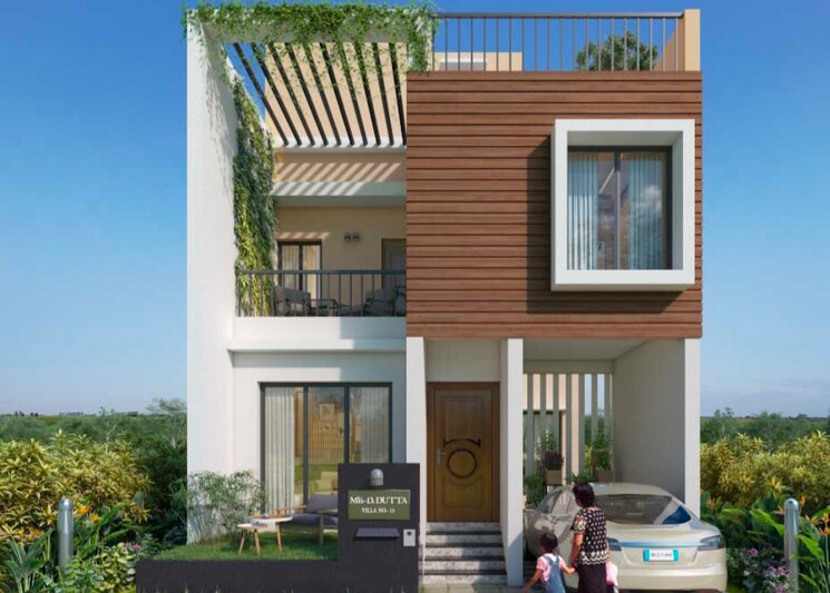 Exterior View, jupiter-gardenium 3 Bedroom 2136 Sq.Ft. Villa In Rajarhat Kolkata 7812537