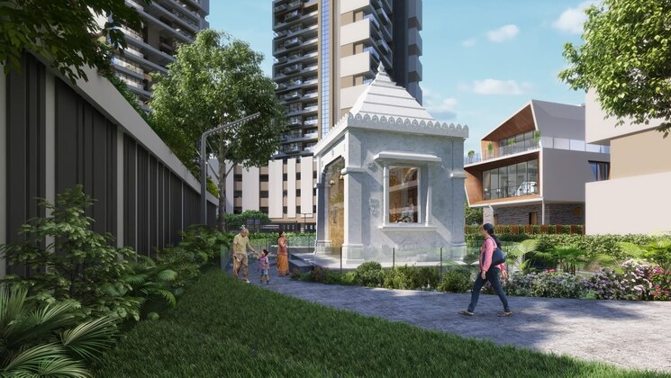 Exterior View, saket-world 2 Bedroom 752 Sq.Ft. Apartment In Kalyan East Thane 7812780