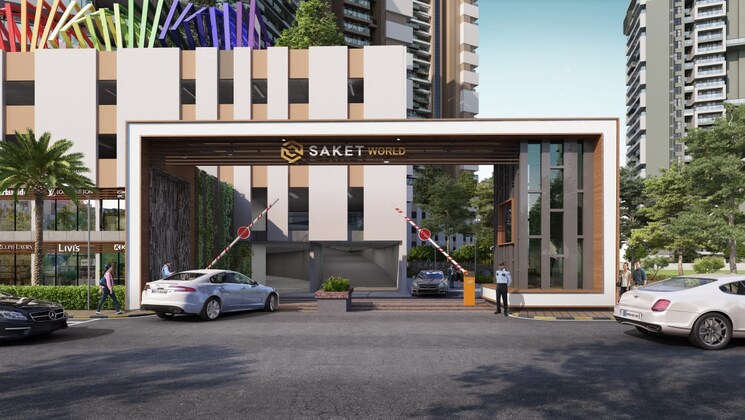 Exterior View, saket-world 2 Bedroom 752 Sq.Ft. Apartment In Kalyan East Thane 7812780