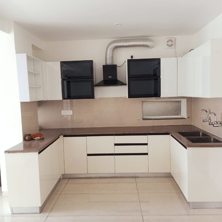 Kitchen, green-valley-residencia 3 Bedroom 1737 Sq.Ft. Apartment In Nagla Road Zirakpur 7812765