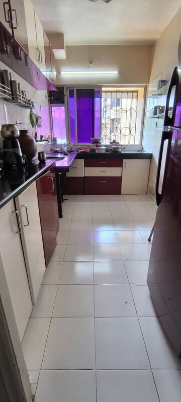Kitchen in 2 BHK Apartment at Dheeraj Garden, Jogeshwari East – for Sale