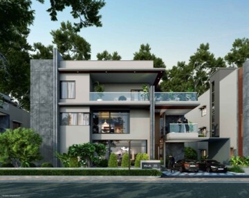4 BHK Villa – Exterior View View at Vaishnaoi Southwoods, Shamshabad - for Sale