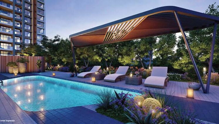 Swimming Pool, kolte-patil-24k-altura 3 Bedroom 1374 Sq.Ft. Apartment In Baner Pune 7813491