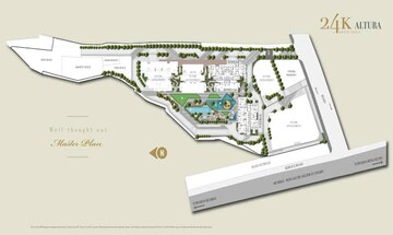 Master Plan in 3 BHK Apartment at Kolte Patil 24K Altura, Baner – for Sale