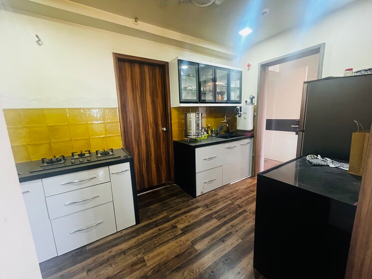 Kitchen, nahar-f-residences 2 Bedroom 983 Sq.Ft. Apartment In Balewadi Pune 7813499