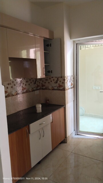 Kitchen in 3 BHK Apartment at Gaurs Siddhartham, Siddharth Vihar – for Sale