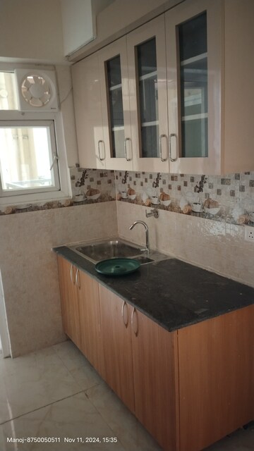 Kitchen in 3 BHK Apartment at Gaurs Siddhartham, Siddharth Vihar – for Sale