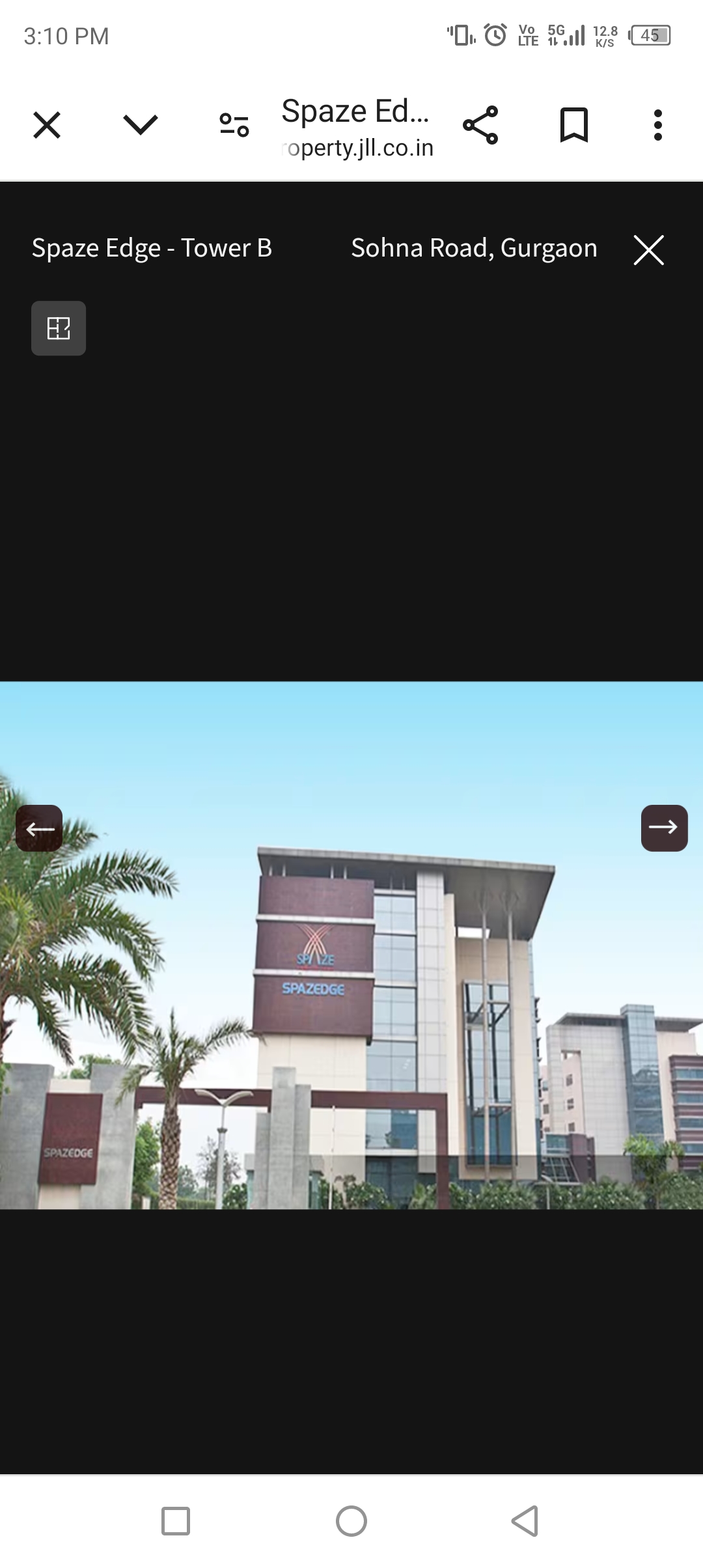 Commercial Office Space 500 Sq.Ft. For Rent in Sector 47 Gurgaon  7813810