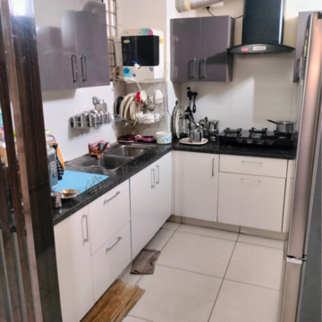 Kitchen in 2 BHK Builder Floor at Highland Park Chandigarh, Pabhat – for Sale