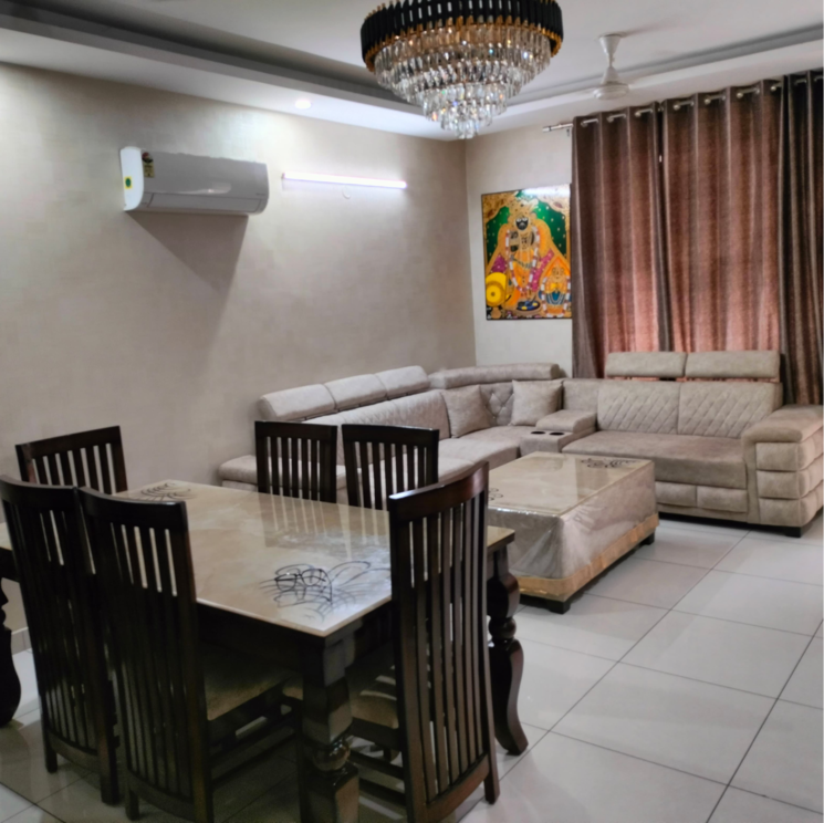 Living Room, highland-park-chandigarh 2 Bedroom 1305 Sq.Ft. Builder Floor In Pabhat Zirakpur 7814010