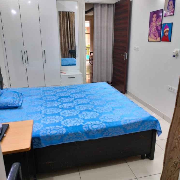 Master Bedroom, highland-park-chandigarh 2 Bedroom 1305 Sq.Ft. Builder Floor In Pabhat Zirakpur 7814010