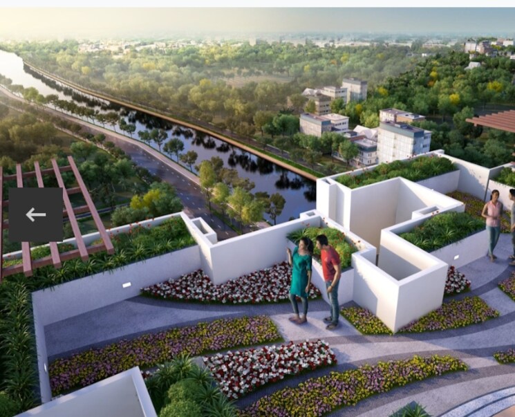 Garden, siddha-suburbia 3 Bedroom 1259 Sq.Ft. Apartment In Narendrapur Kolkata 7814064