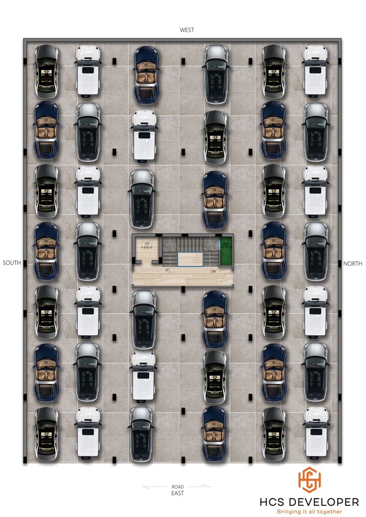 Floor Plan, paras-quartier 4 Bedroom 1620 Sq.Ft. Builder Floor In Gwal Pahari Gurgaon 7814062
