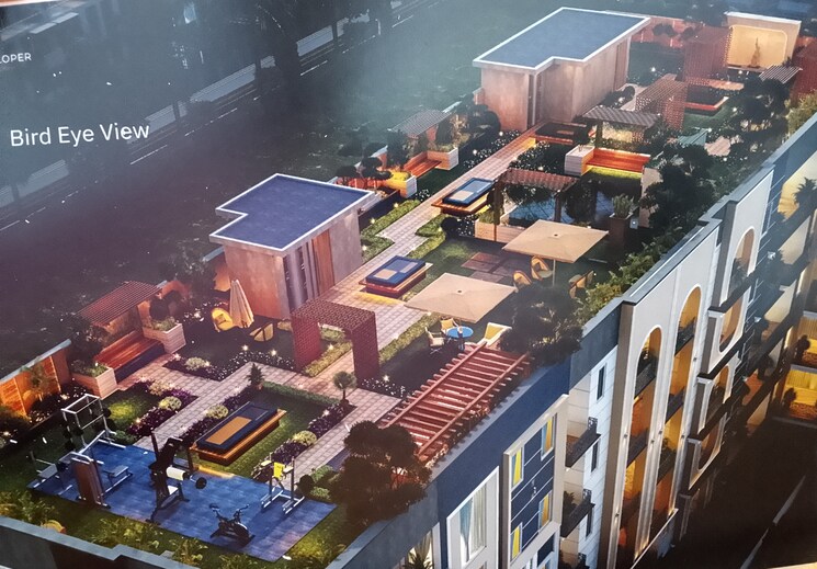 Exterior View, paras-quartier 4 Bedroom 1620 Sq.Ft. Builder Floor In Gwal Pahari Gurgaon 7814062