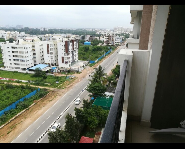 Balcony, vasavi-lakecity-west 3 Bedroom 1650 Sq.Ft. Apartment In Hafeezpet Hyderabad 7814619