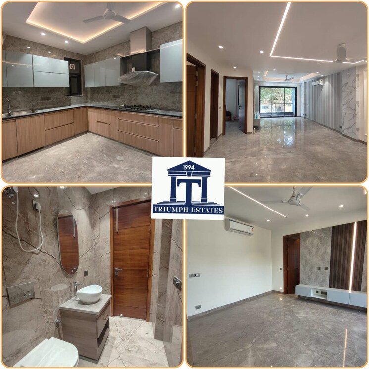 Kitchen, orchid-island 3 Bedroom 1583 Sq.Ft. Builder Floor In Sector 51 Gurgaon 7814890