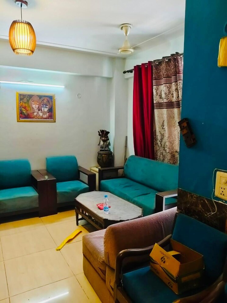 Living Room, gaurs-global-village 3 Bedroom 1840 Sq.Ft. Apartment In Sain Vihar Ghaziabad 7814994