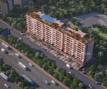 3 BHK Apartment – Exterior View View at Ved Mangalam Melizma, Kiwale - for Sale