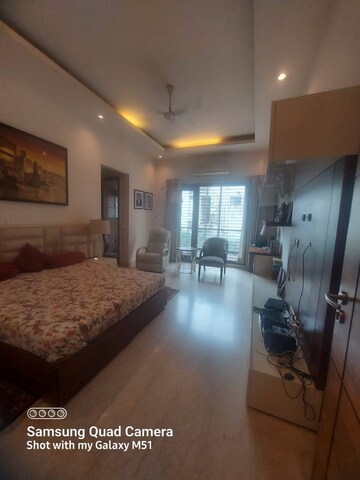 Living Room in 4 BHK Builder Floor at Panchsheel Park – for Rent