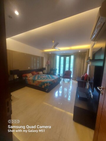 Living Room in 4 BHK Builder Floor at Panchsheel Park – for Rent