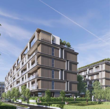 3 BHK Apartment – Exterior View View at Signature Global City 63A, Sector 63a - for Sale