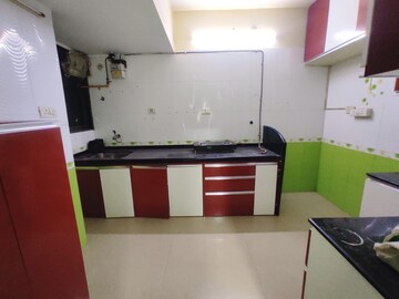 Kitchen in 3 BHK Apartment at Seawoods – for Sale