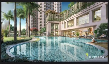 Swimming Pool in 3 BHK Apartment at Raheja Solaris, Juinagar – for Sale