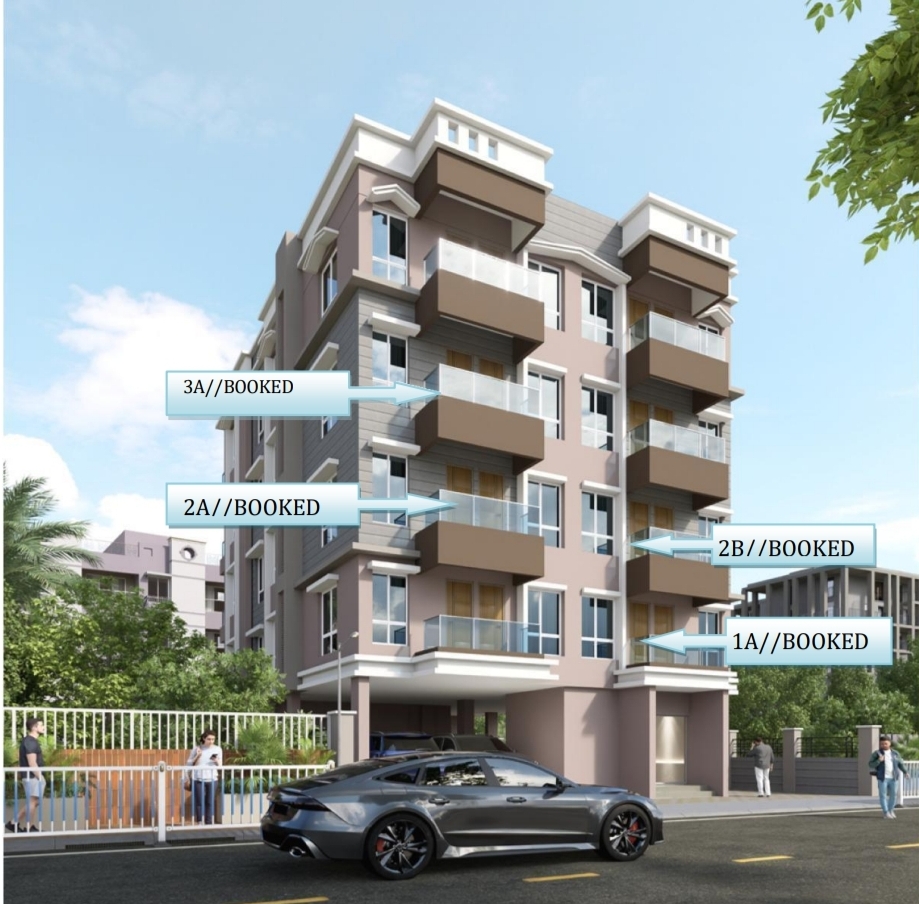 3 BHK + Study Room Apartment For Sale in Mig 3bhk