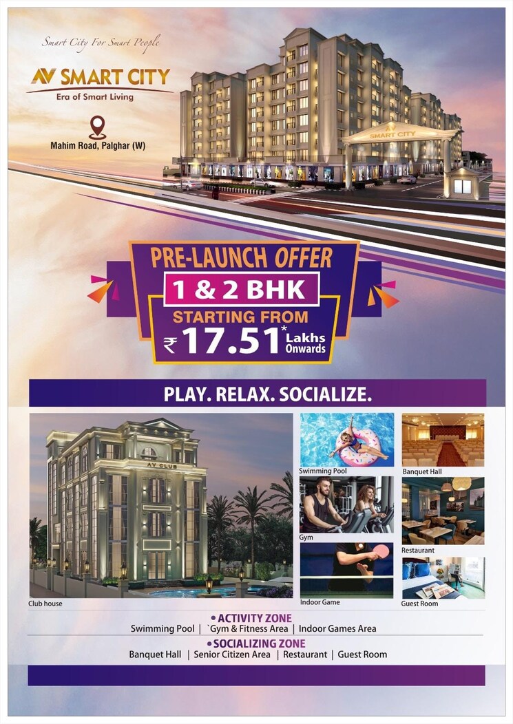 Exterior View, av-paramount-enclave 1 Bedroom 560 Sq.Ft. Apartment In Palghar Palghar 7816456