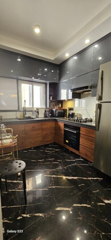 Kitchen in 3 BHK Apartment at Hazratganj – for Sale