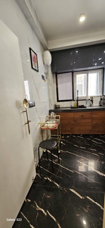 Kitchen in 3 BHK Apartment at Hazratganj – for Sale