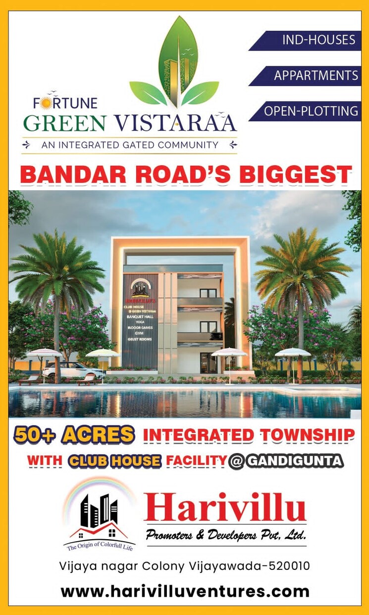 Exterior View, bandar road  220 Sq.Yd. Plot In Bandar Road Vijayawada 7816899