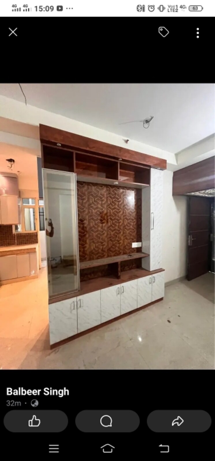 Living Room, mahagun-mywoods 2 Bedroom 593 Sq.Ft. Apartment In Sector 16c Greater Noida Greater Noida 7816986